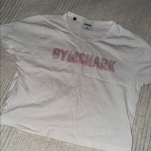 Gymshark Tee with Pink Accents